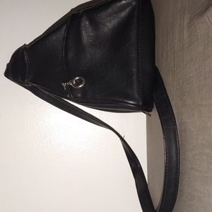 Small black chest bag